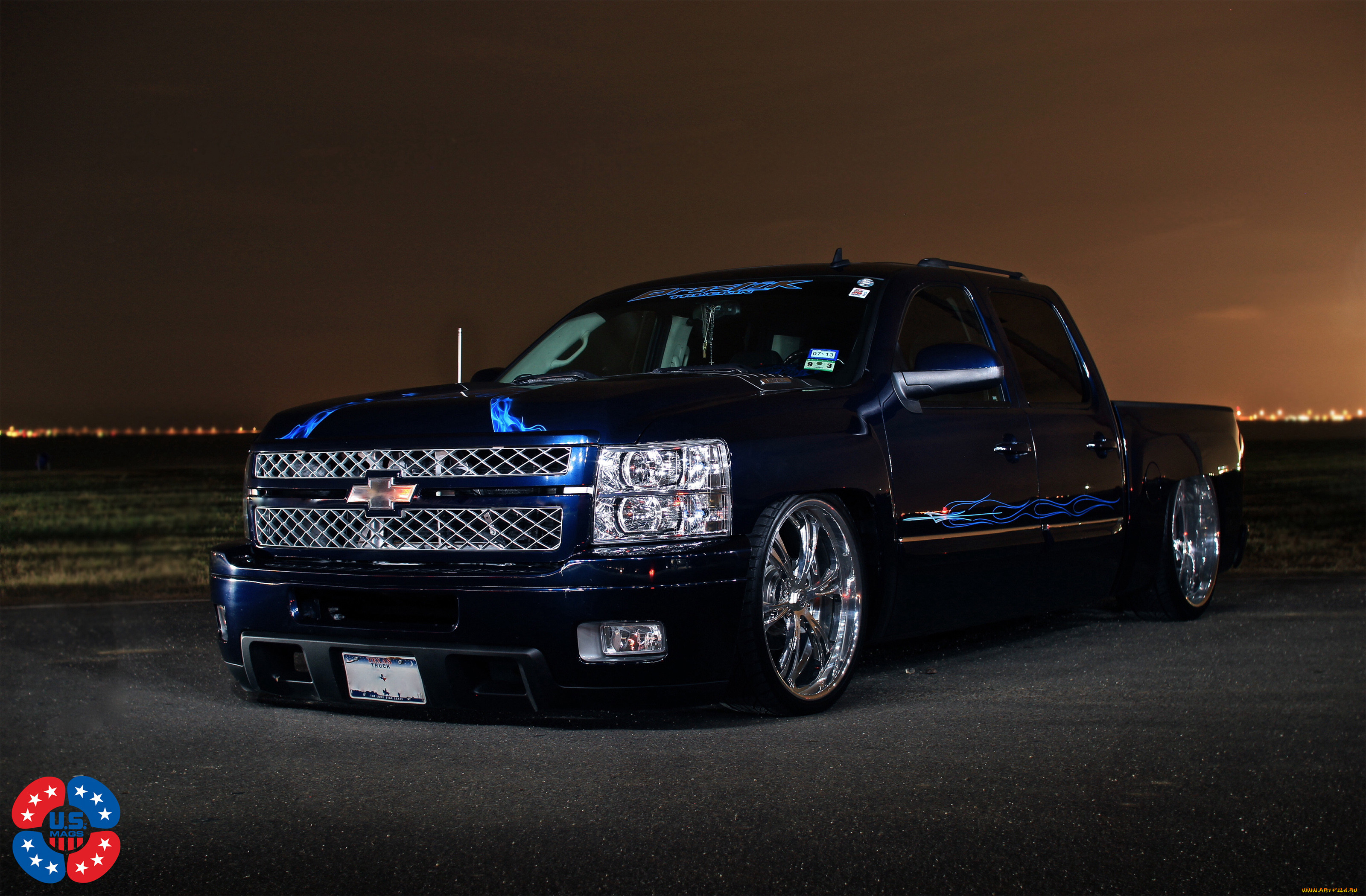 , custom pick-up, silverado